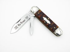 Maher & Grosh #0120 The Trapper by Great Eastern; 3 3/4” closed, Jigged bone handles