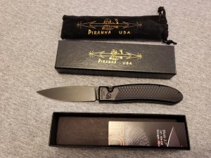 *MIB* PIRANHA TOXIN AUTO  ALL BLACK TACTICAL