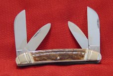 MINT CONDITION BULLDOG BRAND 1ST GEN. LARGE CONGRESS TOBACCO KNIFE GENUINE STAG ENGLISH STEEL 1985 MINT CONDITION BULLDOG BRAND 1ST GEN. LARGE CONGRESS TOBACCO KNIFE GENUINE STAG ENGLISH STEEL 1985