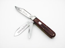 Maher & Grosh #498 The Yankee Whittler by Great Eastern; 3 3/4” closed, cocobolo handles,