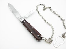 Maher & Grosh #14 Chain Knife – Boy’s Knife by Great Eastern; 3 1/2” closed, cocobolo handles