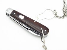 Maher & Grosh #14 Chain Knife – Boy’s Knife by Great Eastern; 3 1/2” closed, cocobolo handles