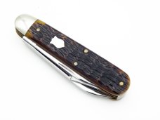 Maher & Grosh #498 The Yankee Whittler by Great Eastern; 3 3/4” closed, jigged bone handles