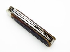 Maher & Grosh #498 The Yankee Whittler by Great Eastern; 3 3/4” closed, jigged bone handles