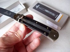 Hubertus Knife Solingen, Germany Large Size 11 Exotic Ebonywood NIB Hubertus Knife Solingen, Germany Large Size 11 Exotic Ebonywood NIB