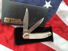 J A Henckels Copperhead Pocket Knife w/ Fantastic Mother of Pearl Handles -NOS J A Henckels Copperhead Pocket Knife w/ Fantastic Mother of Pearl Handles -NOS