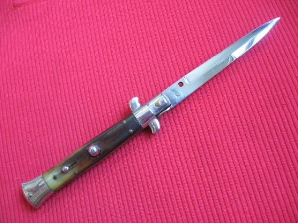 Vintage 1950's Italian Picklock STILETTO Switchblade Knife.- Double stamped