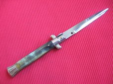 Vintage 1950's Italian Picklock STILETTO Switchblade Knife.- Double stamped