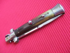 Vintage 1950's Italian Picklock STILETTO Switchblade Knife.- Double stamped