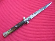 Vintage 1950's Italian Picklock STILETTO Switchblade Knife.- Double stamped