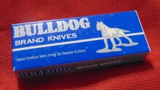 MIB BULLDOG BRAND 1ST GEN. LARGE CONGRESS KNIFE PIT BULLS GENUINE STAG ENGLISH STEEL 1985 MIB BULLDOG BRAND 1ST GEN. LARGE CONGRESS KNIFE PIT BULLS GENUINE STAG ENGLISH STEEL 1985