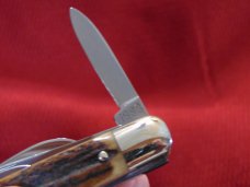 MINT CONDITION BULLDOG BRAND 1ST GEN. CONGRESS KNIFE OLD CHUM CHEWING TOBACCO GENUINE STAG 1983 MINT CONDITION BULLDOG BRAND 1ST GEN. CONGRESS KNIFE OLD CHUM CHEWING TOBACCO GENUINE STAG 1983