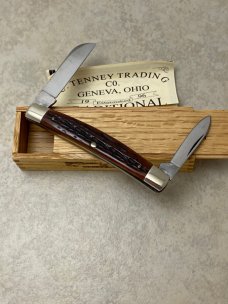 C. Tenney Trading Co 1996 Bone 2 Blade Congress Knife in Box