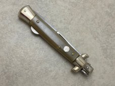 Falcon Italy Horn Lockback Stiletto Knife 