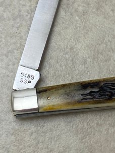 Case XX USA 5185 10 Dot (1980) Stag Doctor's Knife Case XX USA 5185 10 Dot (1980) Stag Doctor's Knife