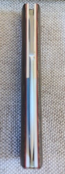 Rhidian Rogue Wave Trapper...OD green canvas micarta. .Cpm154..3.625 cld..red liners..Shield.. slip Rhidian Rogue Wave Trapper...OD green canvas micarta. .Cpm154..3.625 cld..red liners..Shield.. slip