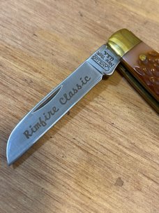 Camillus USA Rimfire Classic 22LR-3 Delrin 2 Blade Congress Knife in Box