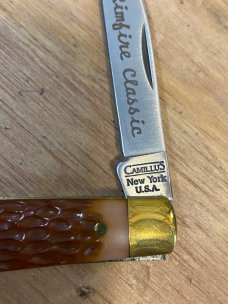 Camillus USA Rimfire Classic 22LR-3 Delrin 2 Blade Congress Knife in Box