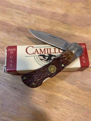 Camillus USA C-1 Delrin CCC .22 Hornet Mini Lockback Knife in Box