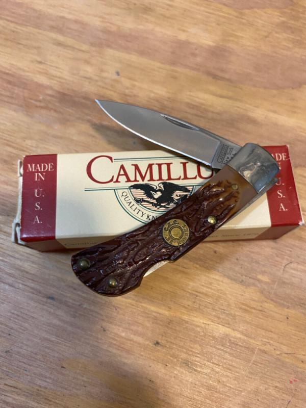 Camillus USA C-1 Delrin CCC .22 Hornet Mini Lockback Knife in Box