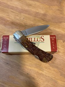 Camillus USA C-1 Delrin CCC .22 Hornet Mini Lockback Knife in Box