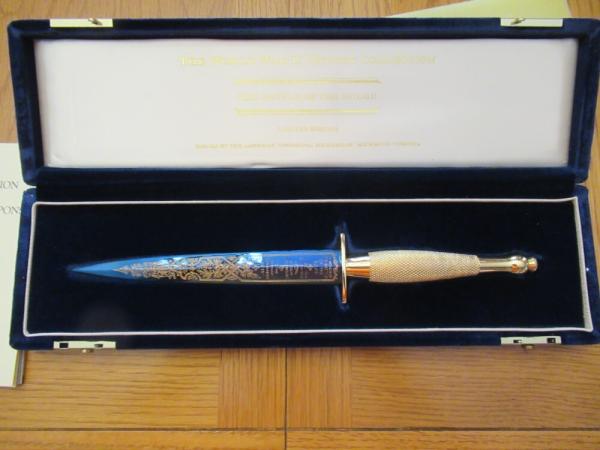 Wilkinson Sword American Historical Foundation Commemorative Fairburn Sykes Dagger 1 of 2500