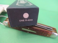 Remington Bullet Delrin Handle Camp Knife Pattern # R4243