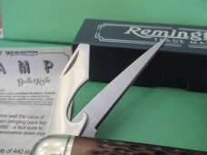 Remington Bullet Delrin Handle Camp Knife Pattern # R4243