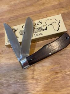 Camillus USA Safari Series CSS-1 Cape Buffalo Cocobolo Knife in Box
