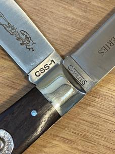 Camillus USA Safari Series CSS-1 Cape Buffalo Cocobolo Knife in Box