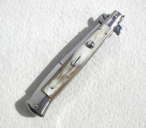 NEW FRANK BELTRAME 11" LIGHT HORN BAYONET BLADE ITALIAN STILETTO