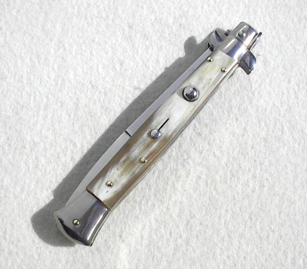 NEW FRANK BELTRAME 11" LIGHT HORN BAYONET BLADE ITALIAN STILETTO