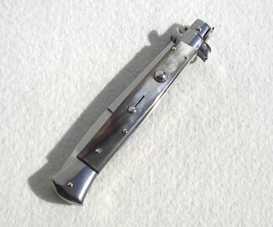 NEW FRANK BELTRAME 11" BRAZILIAN HORN BAYONET BLADE ITALIAN STILETTO