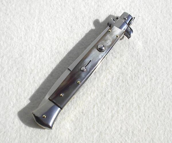 NEW FRANK BELTRAME 11" BRAZILIAN HORN BAYONET BLADE ITALIAN STILETTO