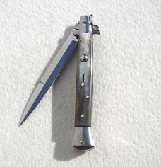 NEW FRANK BELTRAME 11" BRAZILIAN HORN BAYONET BLADE ITALIAN STILETTO