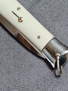 10 3/4" vintage rizzuto estilleto milano step bolster. 