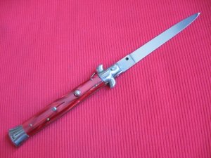 Vintage B Rostfrei Italian 1970's 11" Beltrame Stiletto Switchblade Knife.