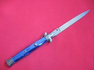 Vintage B Rostfrei Italian 1970's 11" Beltrame Stiletto Switchblade Knife.
