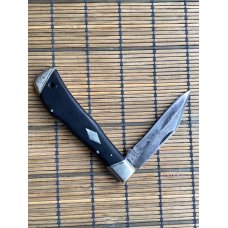 VINTAGE SHAPLEIGH DE HDWE CO ST L LOCKBACK SADDLEHORN KNIFE VINTAGE SHAPLEIGH DE HDWE CO ST L LOCKBACK SADDLEHORN KNIFE