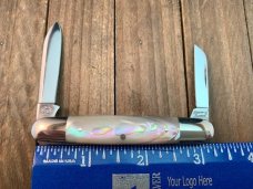 Schatt and Morgan Senator Pen Natural Abalone 11th Anniversary Series 2001 Schatt and Morgan Senator Pen Natural Abalone 11th Anniversary Series 2001