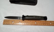 Vintage Nato Military automatic W / leather Schrade Sheath Vintage Nato Military automatic W / leather Schrade Sheath