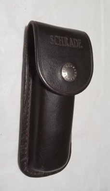 Vintage Nato Military automatic W / leather Schrade Sheath Vintage Nato Military automatic W / leather Schrade Sheath
