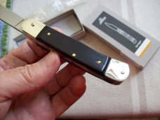 Hubertus Knife Solingen, Germany Size 10 Medium Exotic Black Ebonywood NIB Hubertus Knife Solingen, Germany Size 10 Medium Exotic Black Ebonywood NIB