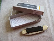 Hubertus Knife Solingen, Germany Large Size 11 Exotic Black Ebonywood NIB Hubertus Knife Solingen, Germany Large Size 11 Exotic Black Ebonywood NIB