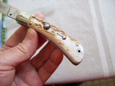 Italian Speed Hunter AKC Italy W/Genuine Stag/Antler Handles UNUSED Italian Speed Hunter AKC Italy W/Genuine Stag/Antler Handles UNUSED