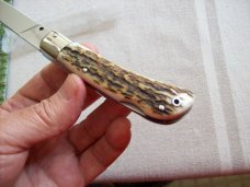 Italian Speed Hunter AKC Italy W/Genuine Stag/Antler Handles UNUSED Italian Speed Hunter AKC Italy W/Genuine Stag/Antler Handles UNUSED