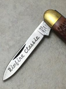 Camillus USA Rimfire Classic 22LR-1 Delrin 2 Blade Pen Knife in Box Camillus USA Rimfire Classic 22LR-1 Delrin 2 Blade Pen Knife in Box