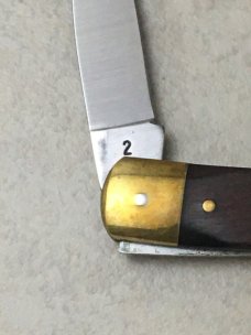 Camillus USA Wood 2 Small Lockback Knife in Box Camillus USA Wood 2 Small Lockback Knife in Box