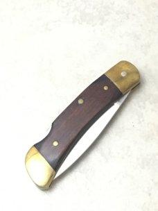 Camillus USA Wood 2 Small Lockback Knife in Box Camillus USA Wood 2 Small Lockback Knife in Box