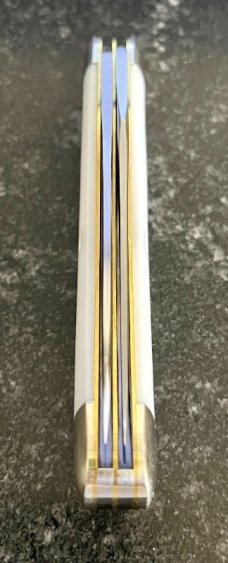 Great Eastern Cutlery Tidioute 888222S Bayou Trapper Yeti Knife, Ivory Acrylic Handle, New (GEC 88) Great Eastern Cutlery Tidioute 888222S Bayou Trapper Yeti Knife, Ivory Acrylic Handle, New (GEC 88)